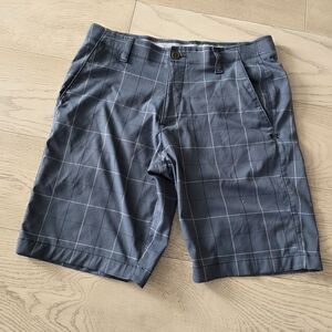 Under Armour Gray Checkered Men's Shorts